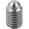 Kipp Ball-end thrust screws without head stainless steel with full ball K0384.10620 - alternate 1